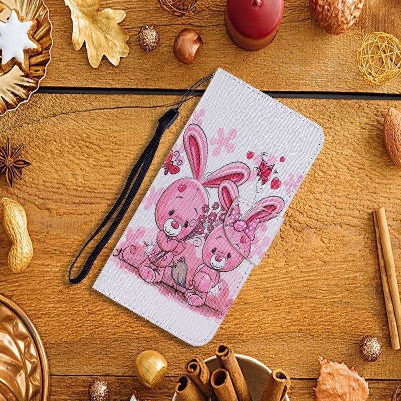 Folio Cover Xiaomi Redmi Note 11 Pro Plus 5G Conigli