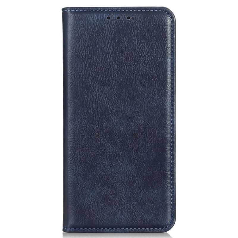 Folio Cover Xiaomi Redmi Note 11 Pro Plus 5G Custodia in pelle Crosta Di Pelle Opaca