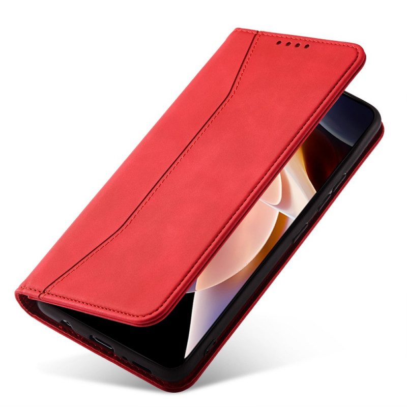 Folio Cover Xiaomi Redmi Note 11 Pro Plus 5G Custodia in pelle Cucire