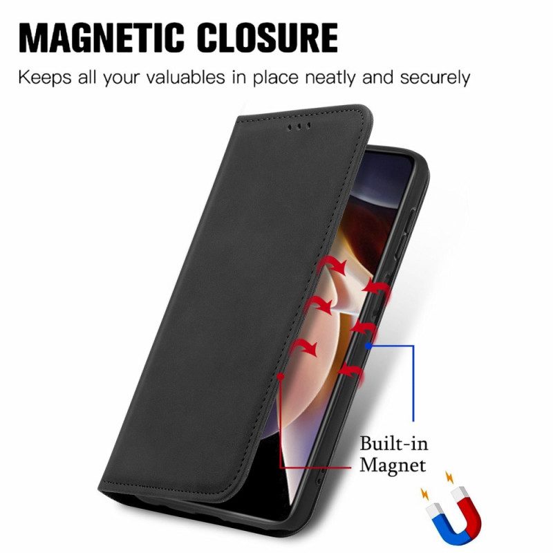 Folio Cover Xiaomi Redmi Note 11 Pro Plus 5G Custodia in pelle Retrò