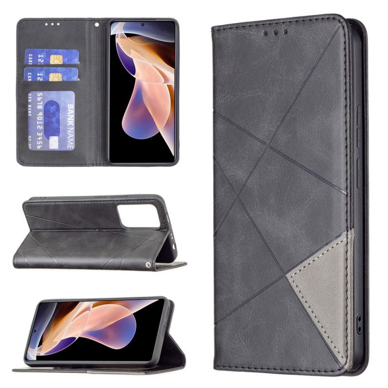 Folio Cover Xiaomi Redmi Note 11 Pro Plus 5G Custodia in pelle Stile D'artista