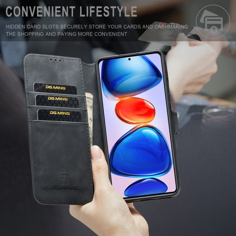 Folio Cover Xiaomi Redmi Note 11 Pro Plus 5G Dg.ming Retro