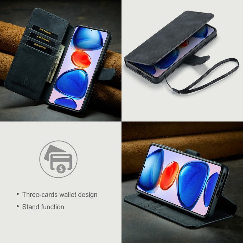 Folio Cover Xiaomi Redmi Note 11 Pro Plus 5G Dg.ming Retro