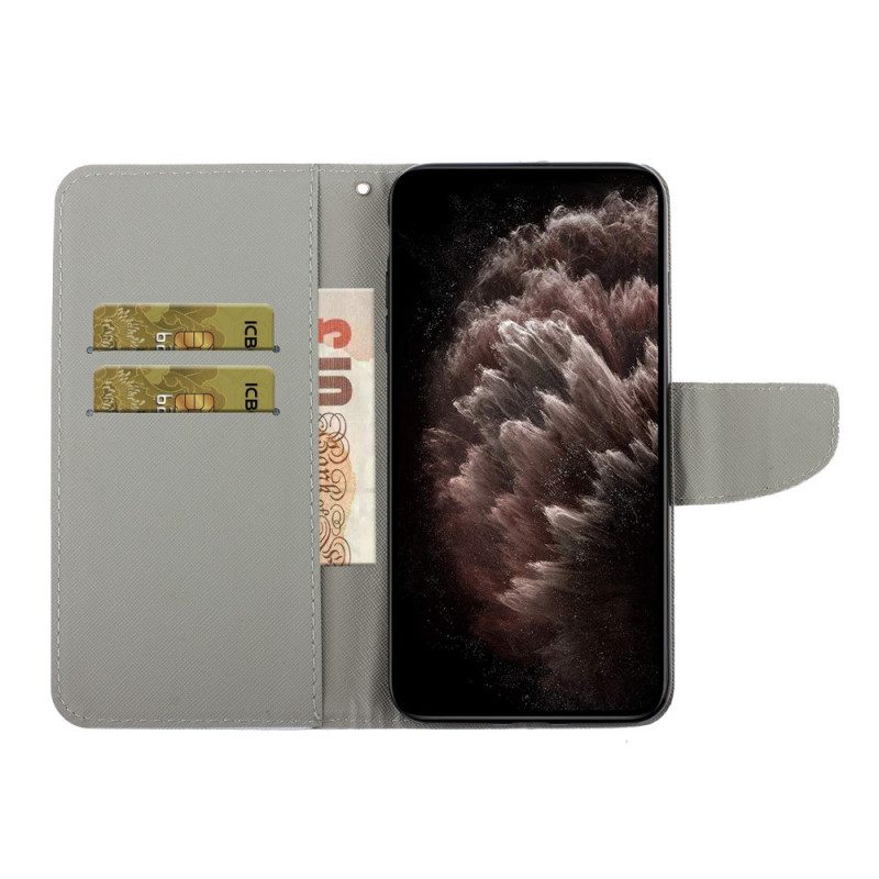 Folio Cover Xiaomi Redmi Note 11 Pro Plus 5G Farfalle E Tulipani