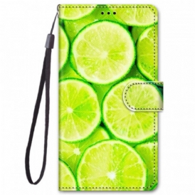 Folio Cover Xiaomi Redmi Note 11 Pro Plus 5G Limes