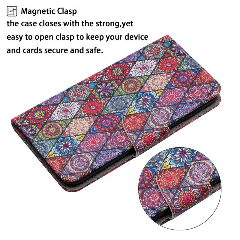 Folio Cover Xiaomi Redmi Note 11 Pro Plus 5G Modello Di Arazzo