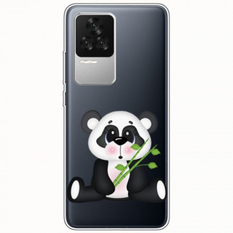 Cover Poco F4 Panda Divertente