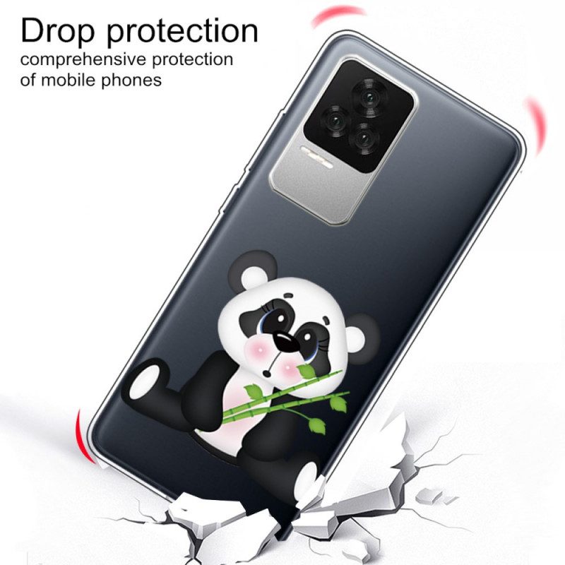 Cover Poco F4 Panda Divertente