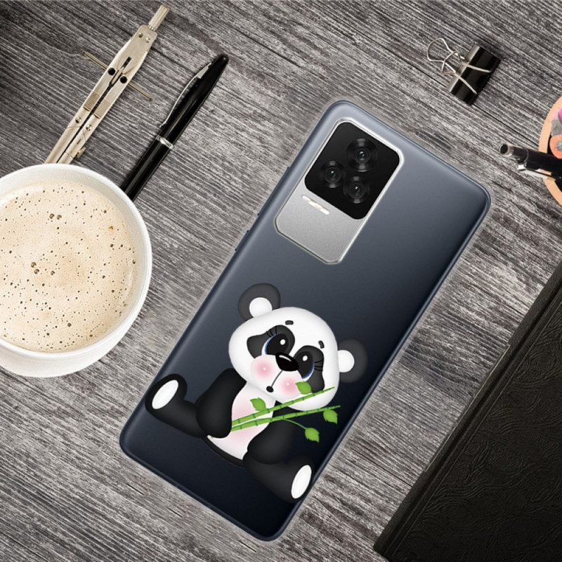 Cover Poco F4 Panda Divertente