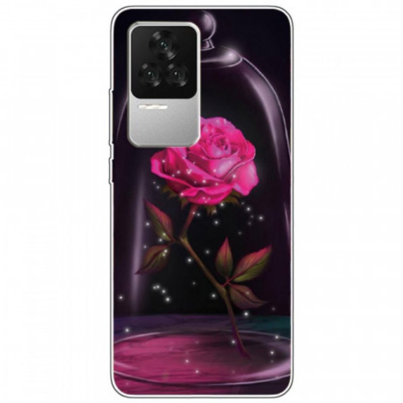 Cover Poco F4 Silicone Rosa