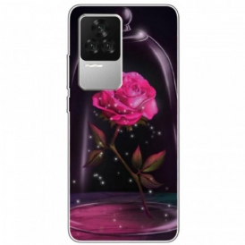 Cover Poco F4 Silicone Rosa