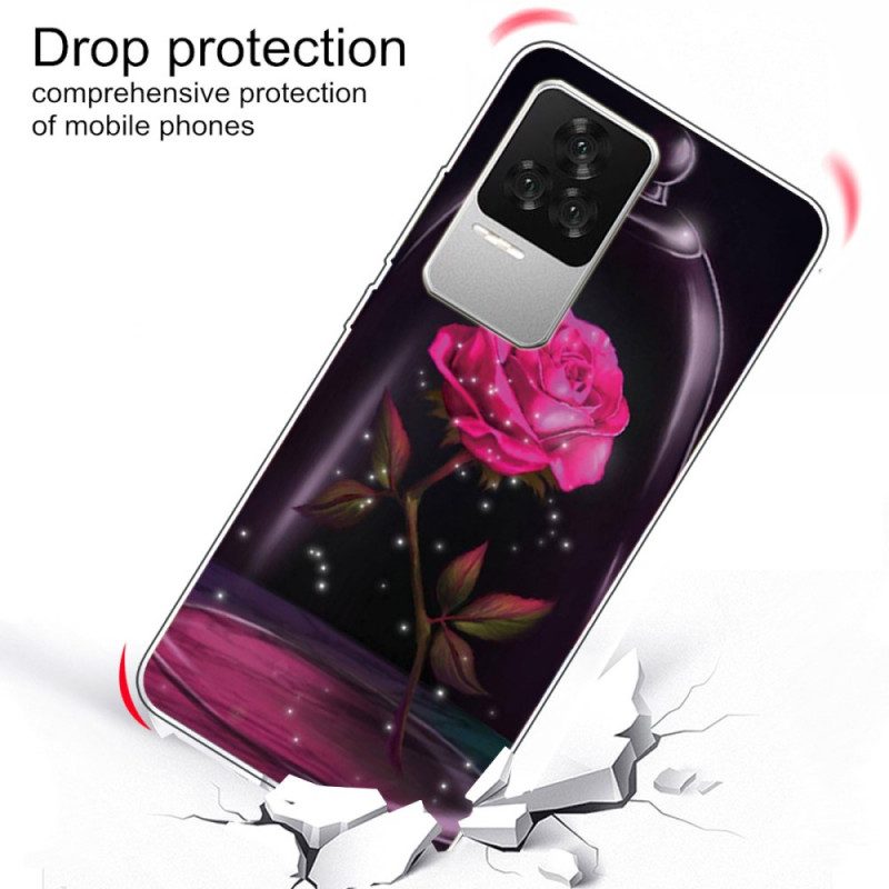 Cover Poco F4 Silicone Rosa