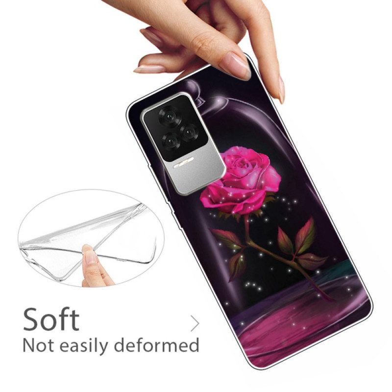 Cover Poco F4 Silicone Rosa