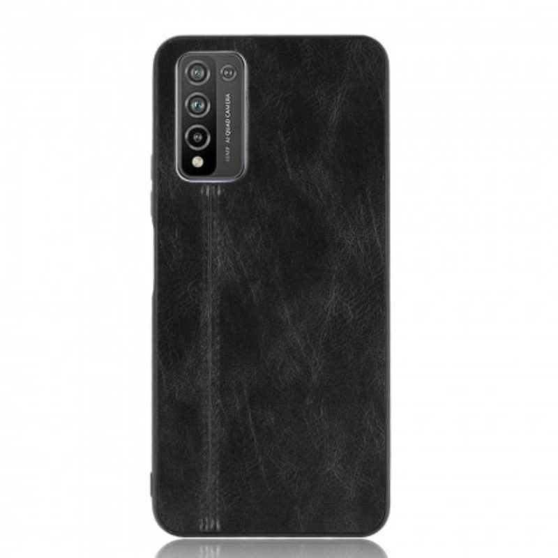 Cover Honor 10X Lite Effetto Pelle Couture