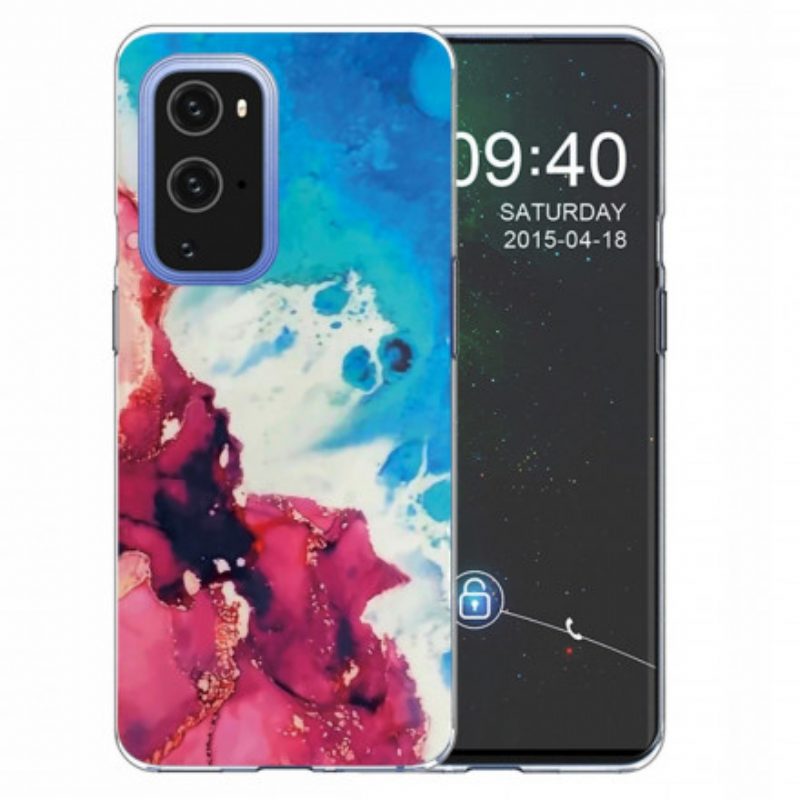 Cover OnePlus 9 Pro Fantasia Marmo