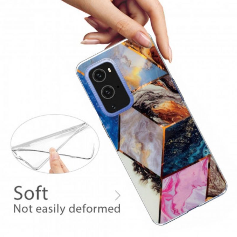 Cover OnePlus 9 Pro Fantasia Marmo