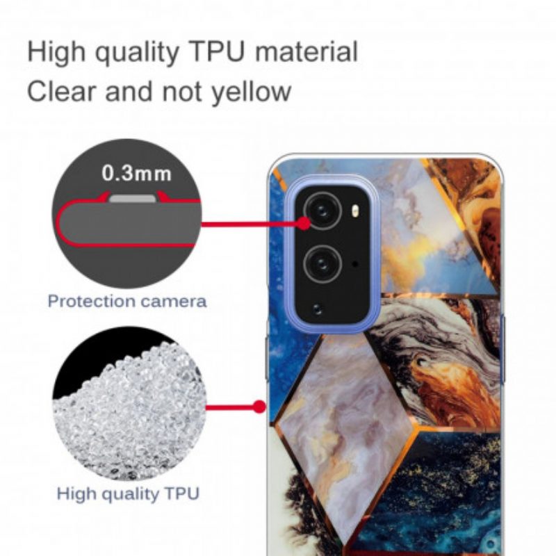 Cover OnePlus 9 Pro Fantasia Marmo