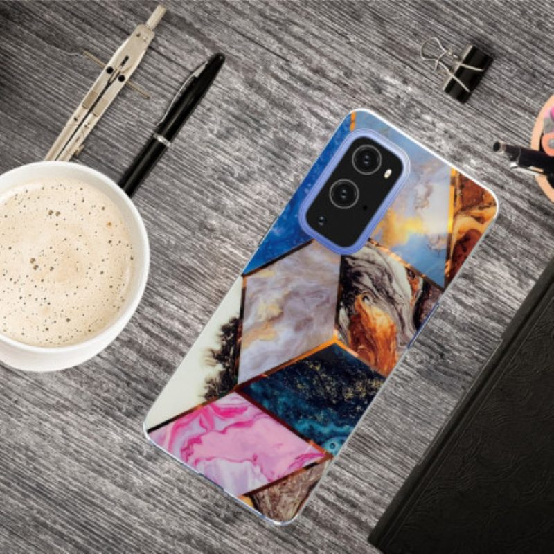 Cover OnePlus 9 Pro Fantasia Marmo