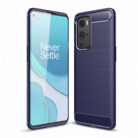 Cover OnePlus 9 Pro Fibra Di Carbonio Spazzolata