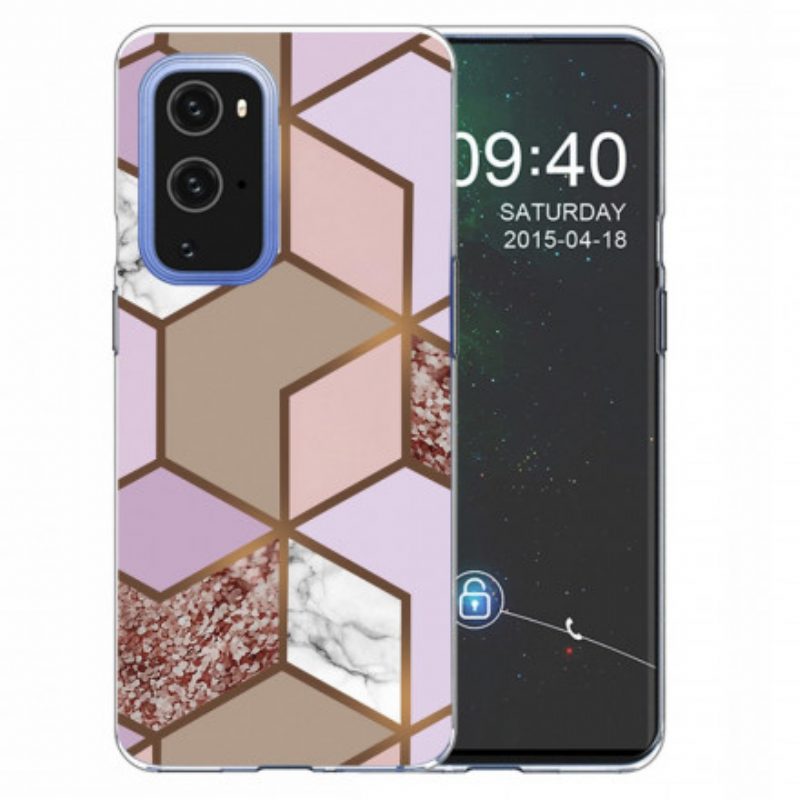 Cover OnePlus 9 Pro Marmo Geometrico