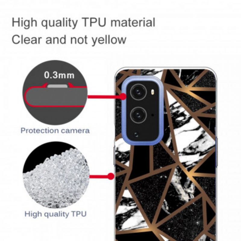 Cover OnePlus 9 Pro Marmo Geometrico