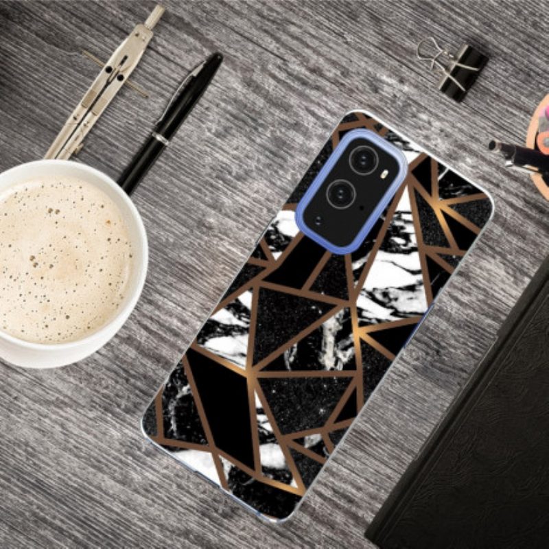 Cover OnePlus 9 Pro Marmo Geometrico