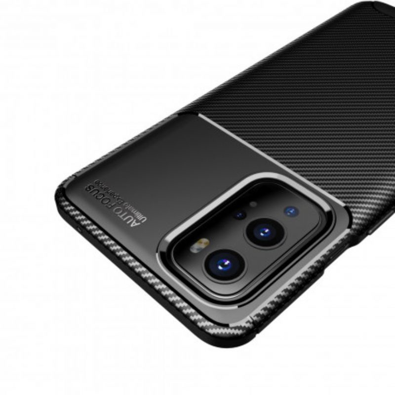 Cover OnePlus 9 Pro Struttura Flessibile In Fibra Di Carbonio