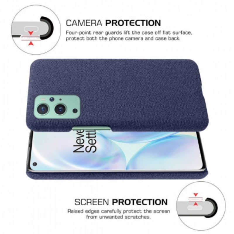 Cover OnePlus 9 Pro Tessuto Ksq