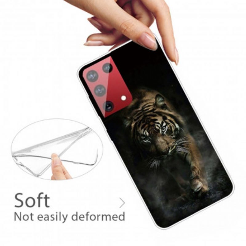 Cover OnePlus 9 Pro Tigre Flessibile