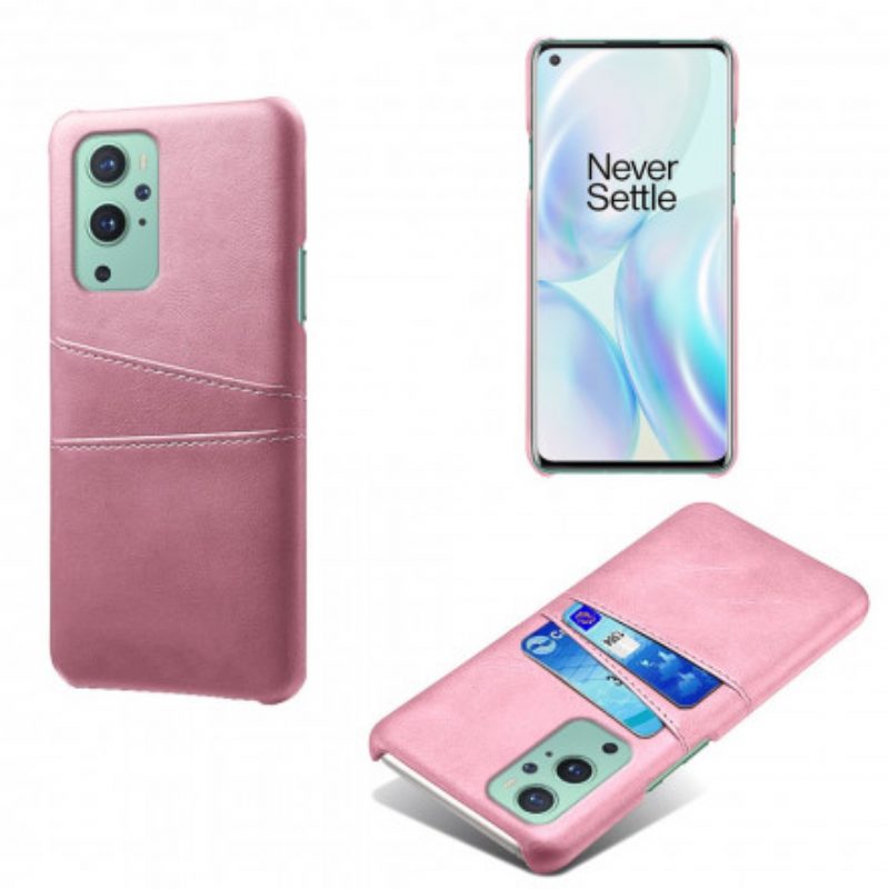 Cover OnePlus 9 Pro Titolare Della Carta Ksq