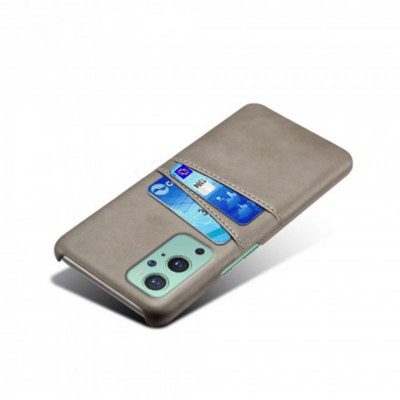 Cover OnePlus 9 Pro Titolare Della Carta Ksq