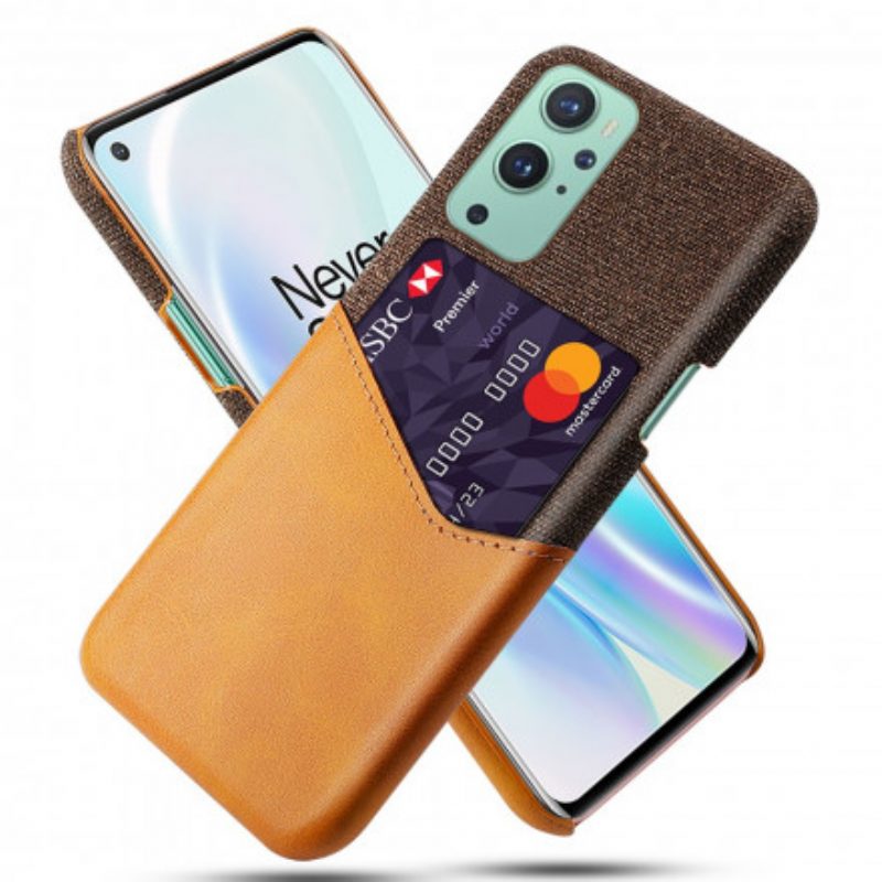 Cover OnePlus 9 Pro Titolare Della Carta Ksq