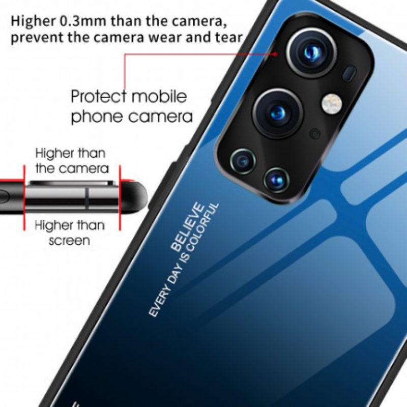 Cover OnePlus 9 Pro Vetro Temperato Sii Te Stesso