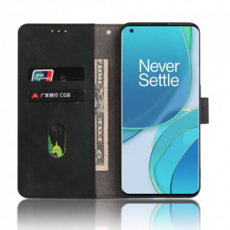 Custodia in pelle OnePlus 9 Pro Tocco Di Pelle