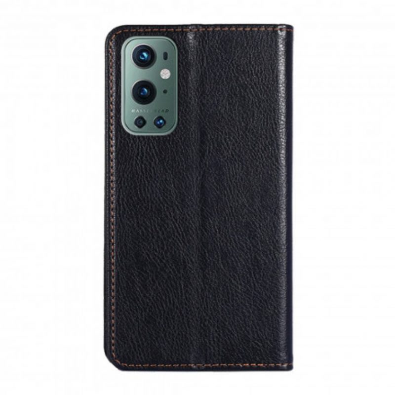 Folio Cover OnePlus 9 Pro Custodia in pelle Colore Puro