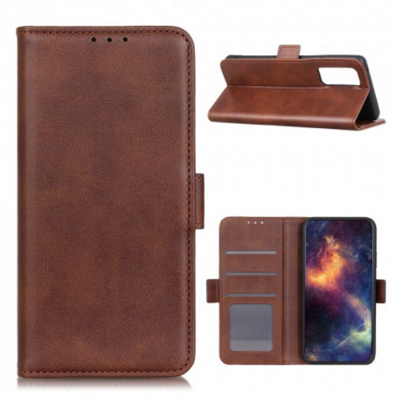 Folio Cover OnePlus 9 Pro Custodia in pelle Doppio Lembo