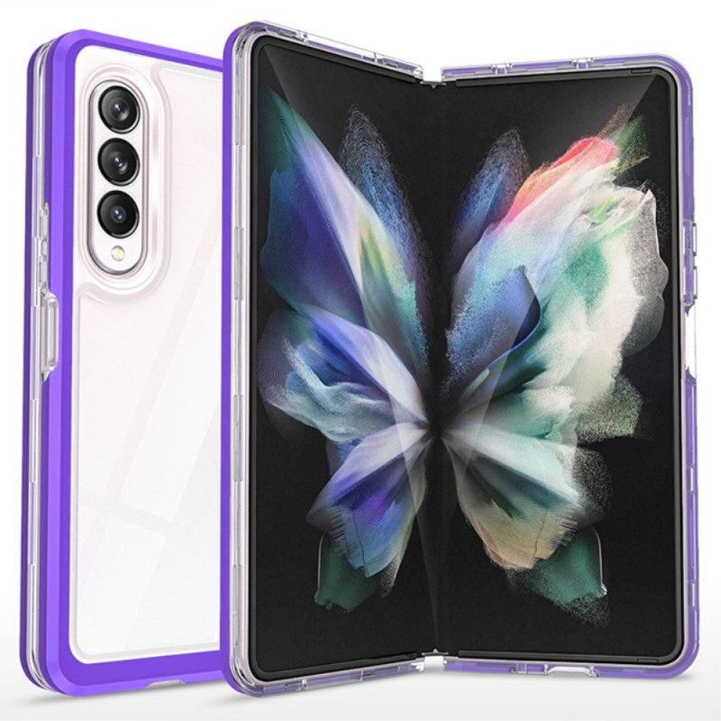 Cover Samsung Galaxy Z Fold 4 Abbigliamento Sportivo Trasparente