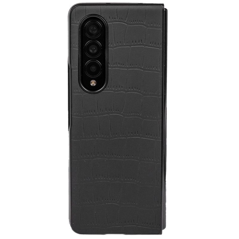 Cover Samsung Galaxy Z Fold 4 Coccodrillo Goffrato