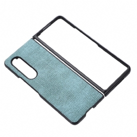 Cover Samsung Galaxy Z Fold 4 Ecopelle Intrecciata