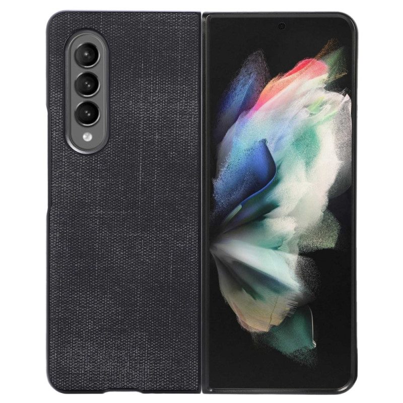 Cover Samsung Galaxy Z Fold 4 Ecopelle Intrecciata