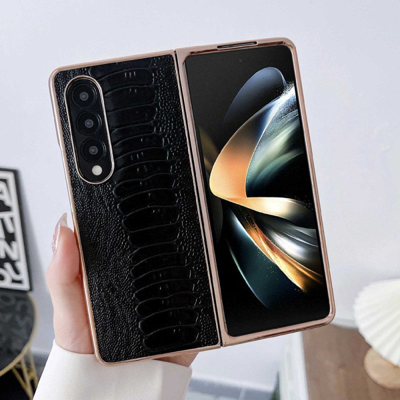 Cover Samsung Galaxy Z Fold 4 Linea Cocco