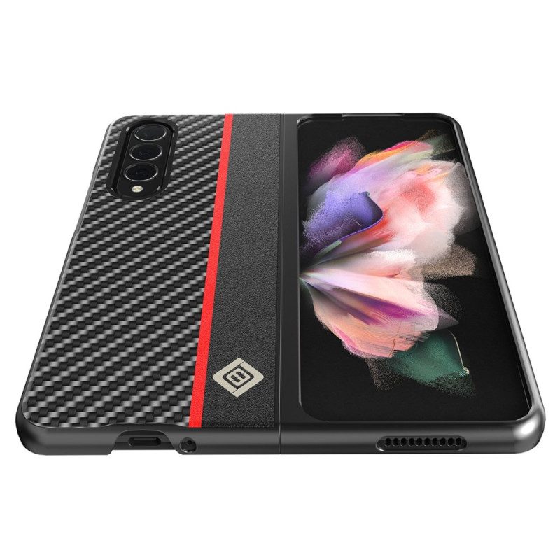 Cover Samsung Galaxy Z Fold 4 Linea Fibra Di Carbonio Lc. Imeeke