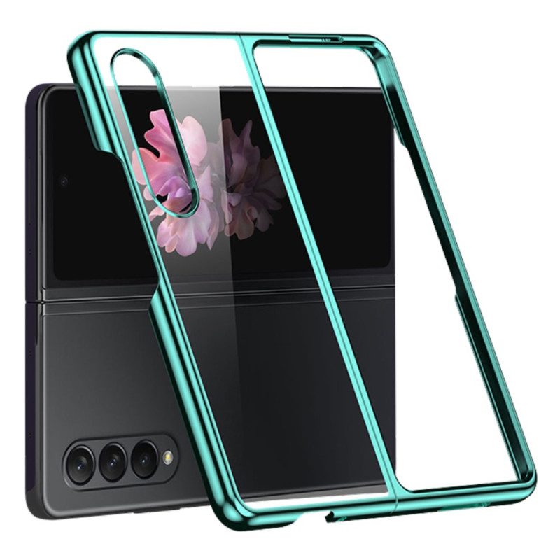 Cover Samsung Galaxy Z Fold 4 Metallico Trasparente