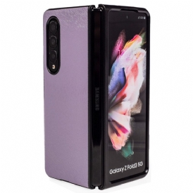 Cover Samsung Galaxy Z Fold 4 Pelliccia Goffrata