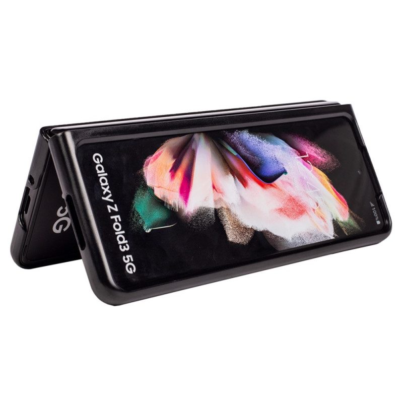 Cover Samsung Galaxy Z Fold 4 Pelliccia Goffrata