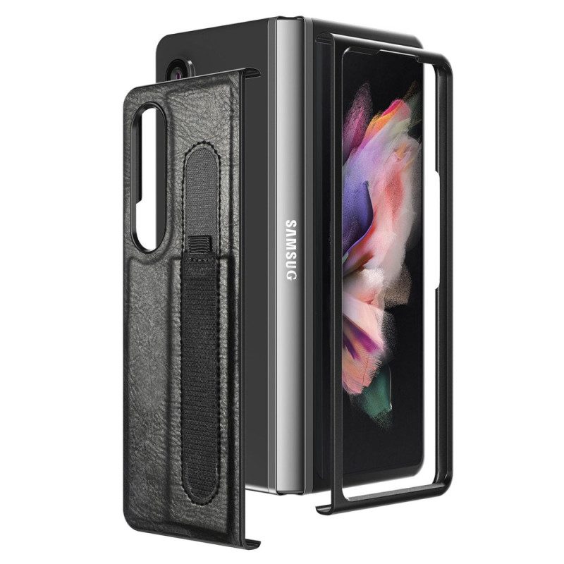 Cover Samsung Galaxy Z Fold 4 Stilo In Ecopelle