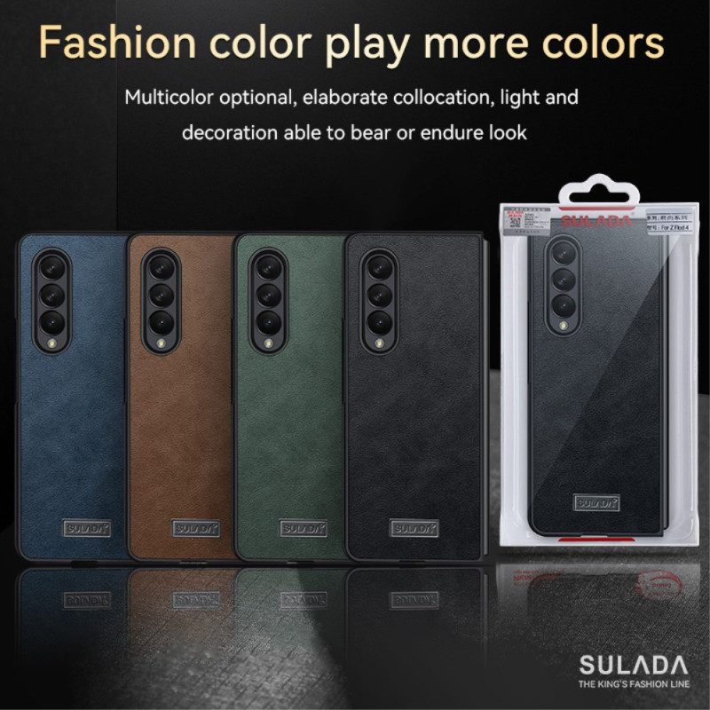 Cover Samsung Galaxy Z Fold 4 Sulada Trama Coid