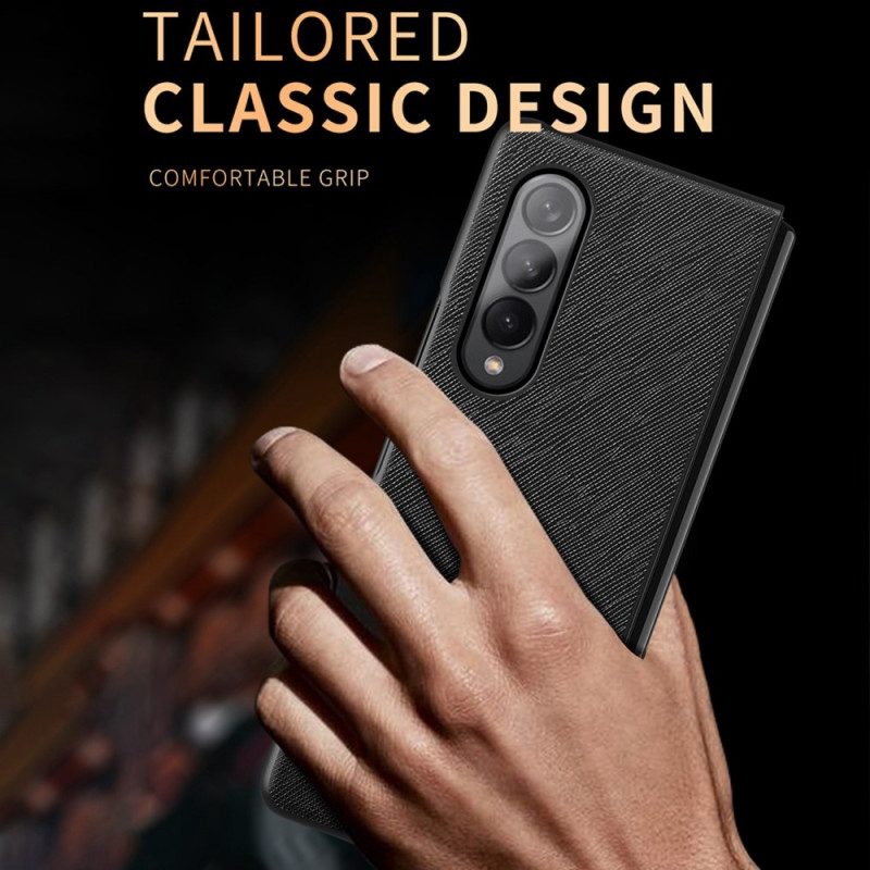 Cover Samsung Galaxy Z Fold 4 Trama Tessuta