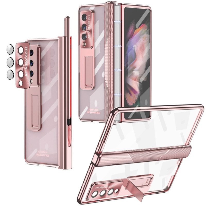 Cover Samsung Galaxy Z Fold 4 Vetro Temperato Trasparente E Cerniera