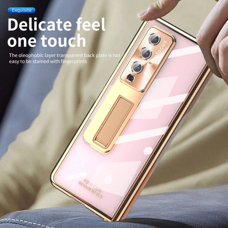 Cover Samsung Galaxy Z Fold 4 Vetro Temperato Trasparente E Cerniera